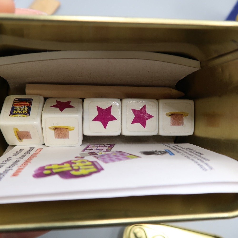 Game Lot Spam Dice, Quick Pix, Left Rright Center , Smart Ass, Rook Family Fun - Picture 6 of 11